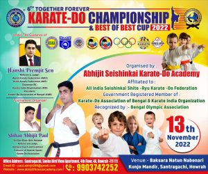 6th Together Forever Karate-Do Championship & Best of Best Cup 2022