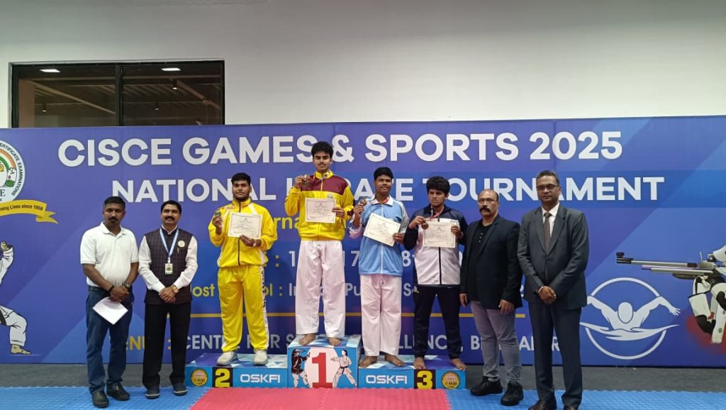 Medal at CISCE Nationals 2025